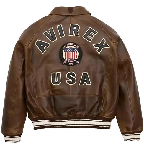 Avirex uomo pelle vacchetta - di,