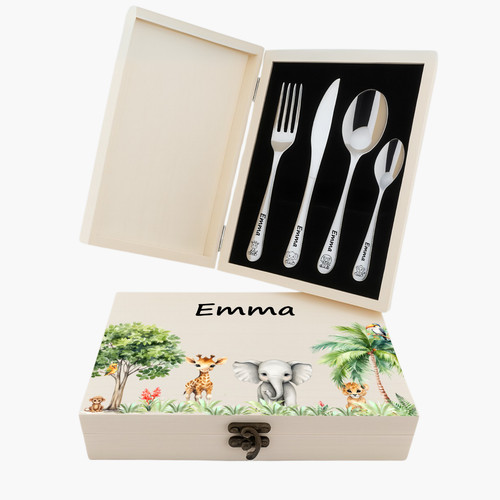 Posate bambini personalizzate - bambini,