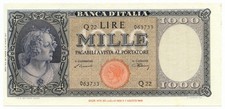 1000 LIRE ITALIA ORNATA DI