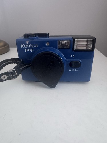 Rara fotocamera blu konica - fotocamera,
