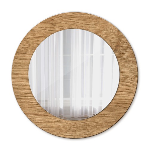 Specchio rotondo con cornice