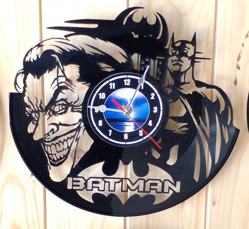 Orologio vinile batman e - orologio,