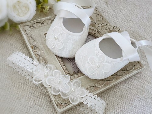 Scarpe battesimo bambina