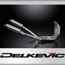 SUZUKI GSX1300R HAYABUSA 08-20 4-2 IMPIANTO DI SCARICO 350mm INOX OVALE BSAU