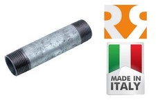 TRONCHETTO in ferro BARILOTTO ZINCATO TUBO RACCORDERIA ZINCATA TUTTE LE MISURE
