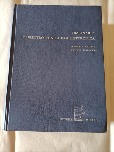 Dizionario elettrotecnica e - di,