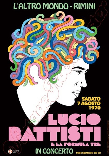 Lucio battisti rimini - battisti, italy