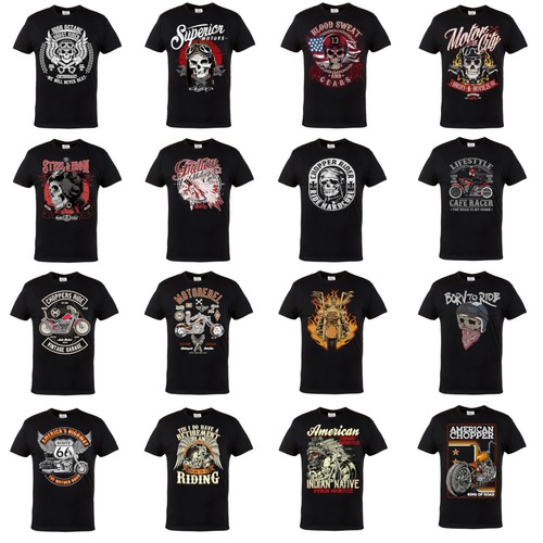 Shirt biker uomo moto - t-shirt,