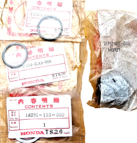 Kit gomma scarico honda per - gomma,
