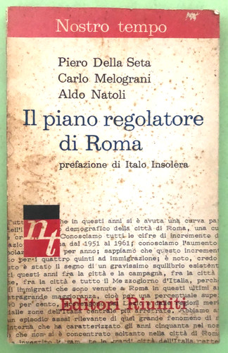 Piano regolatore roma - il,