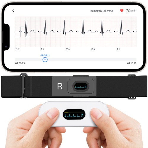 Monitor ecg con fascia - monitor,