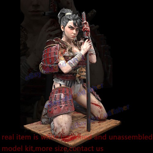 Lady samurai figure 1 6 - samurai, 1/8