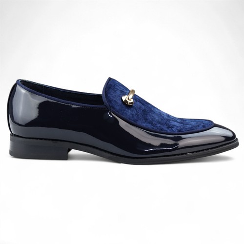Mocassini formali blu - mocassini,