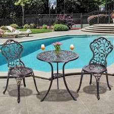 Set balcone 3 pezzi set da