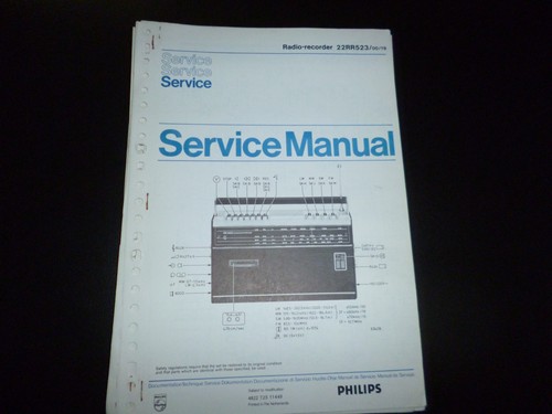 Manuale servizio originale - manuale,