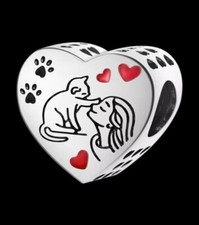 Charms Pet Gatto,  Sterling