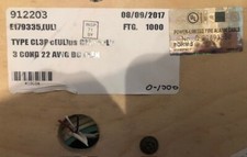 Cavo di allarme elettrico