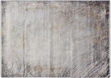 Tappeto di design vintage Soho maiolica circa 135 x 190 cm grigio viscosa (seta sintetica)...