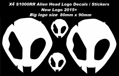 S1000rr alien head logo - fe,