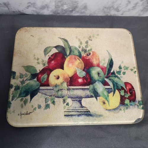 Tagliere vetro vintage gloria - tagliere,
