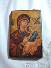 Icona Antica Madonna Con