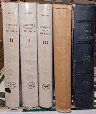 STORIA DELLA MUSICA - 5 VOLUMI