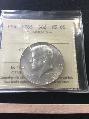 1965 usa 50 cent kennedy - 1965, cent,