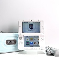 CONSOLE NINTENDO 3DS XL BIANCO +30GIOCHI +SD CON CUSTODIA PENNINO E CARICATORE