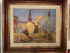 Quadro Olio  Su Tavola Di