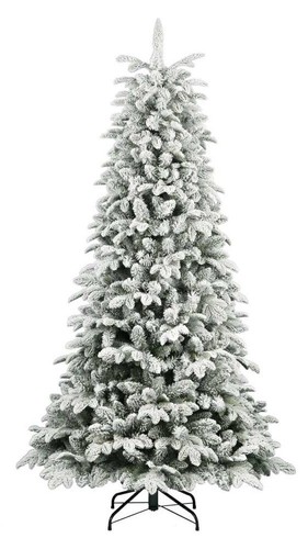 Albero natale innevato 210 - di,
