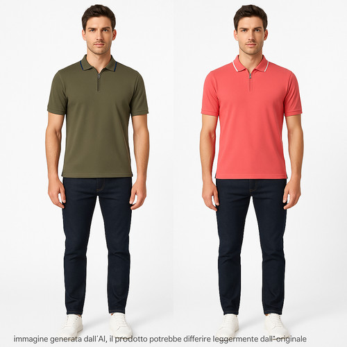 Seventy maglia polo uomo verde - seventy,