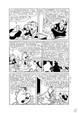 ROMANO SCARPA - Tavola originale Disney Topolino e gli abeti Himalayani p.8