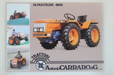 prospectus brochure tracteur