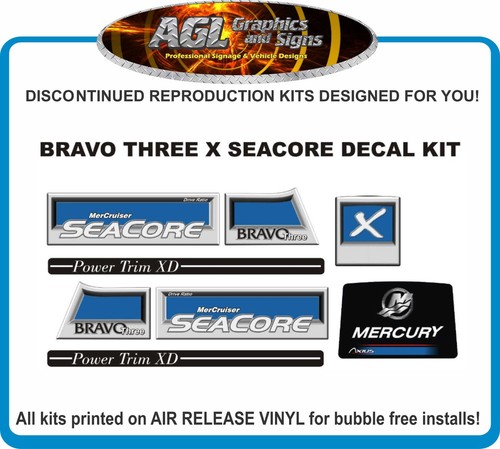 Mercury bravo three seacore - mercury, x