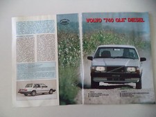 PROVA QUATTRORUOTE 1984 VOLVO 740 GLE DIESEL