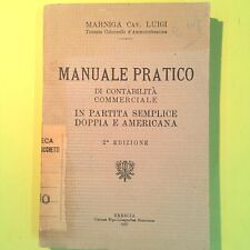 MANUALE PRATICO DI CONTABILITÀ COMMERCIALE MARNIGA 1927