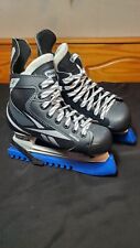 Reebok 4K Ice Hockey Skates Mens Size 2 Performance Stainless Blades With Covers