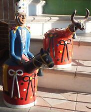 Arte Popolare brasiliana  Severino Luiz Cavallo Marino scultura in terracotta