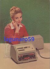 Cartolina Pubblicitaria  -  Macchina da scrivere elettrica_OLIVETTI ???