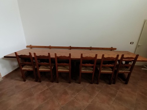 Tavolo metri legno massello - legno,