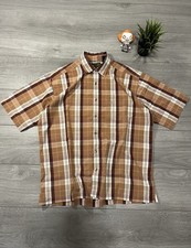 Camicia Maniche Corte Timberland Short Sleeve Shirt Vintage Check Style Size L