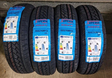 155 70 R13 75T TRENO COMPLETO 4 PNEUMATICI AUTO SUPERIA 4 STAGIONI DOT 2025