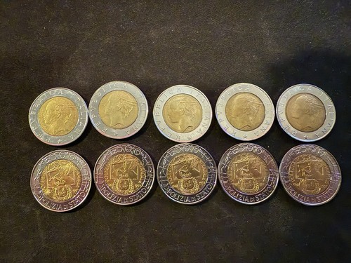 Monete rare repubblica - 10, rare: