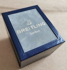 Breitling vintage leather blu