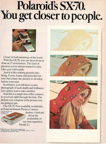 Polaroid macchina - sx,