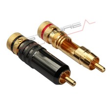 2x CONNETTORE RCA 21 HI END -