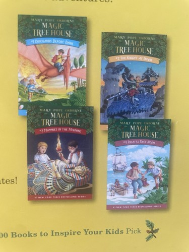 Books magic tree - 4, in