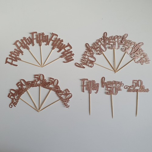 Topper per cupcake pezzi - 18,