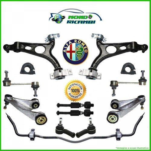 Kit bracci anteriori - +, barra