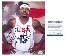 Carmelo Anthony AUTOGRAFO